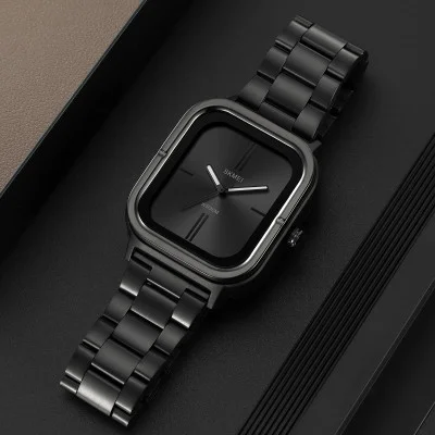 Класичний чоловічий годинник Skmei 2275BK Black