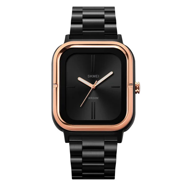 Класичний чоловічий годинник Skmei 2275RG Rose Gold фото 1