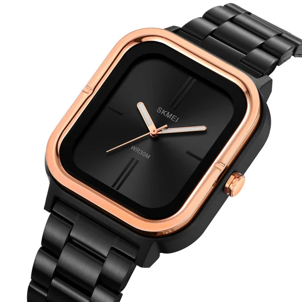 Класичний чоловічий годинник Skmei 2275RG Rose Gold фото 3
