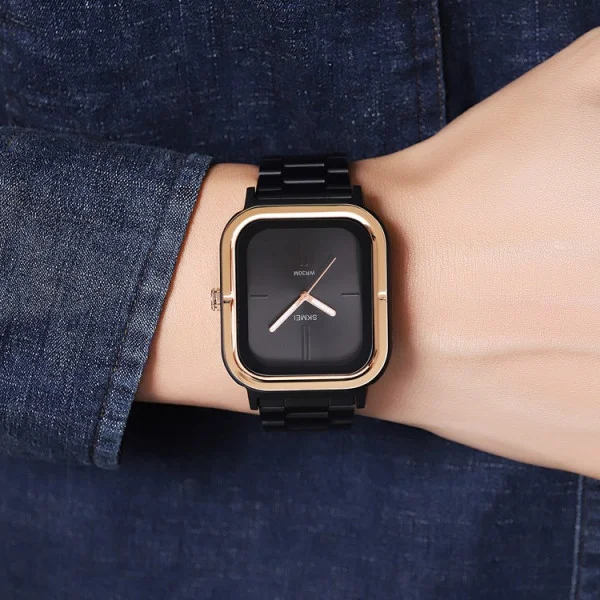 Класичний чоловічий годинник Skmei 2275RG Rose Gold фото 4
