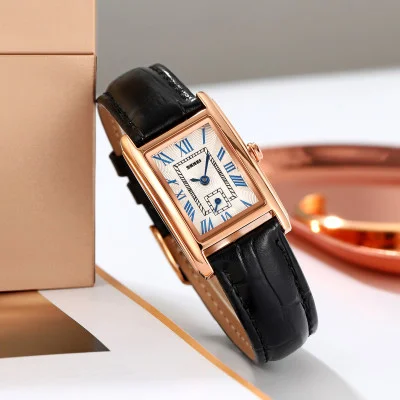 Классические женские часы Skmei 2297RGBK Rose Gold-Black