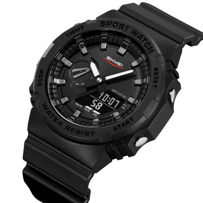 Спортивний чоловічий годинник Skmei 2351BKBK Black-Black