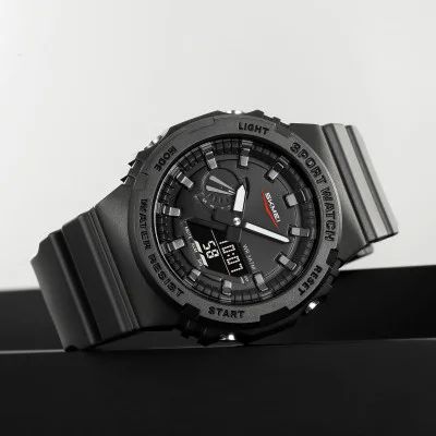 Спортивний чоловічий годинник Skmei 2351BKBK Black-Black