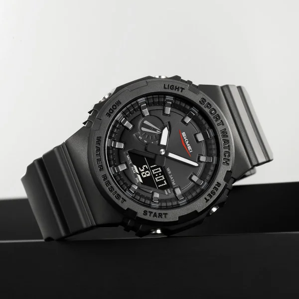 Спортивний чоловічий годинник Skmei 2351BKBK Black-Black фото 5