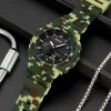 Спортивний чоловічий годинник Skmei 2351CMGN Camo Green фото 5
