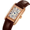 Класичний жіночий годинник Skmei 2297RGBN Rose Gold-Brown фото 3