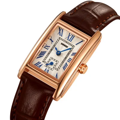 Класичний жіночий годинник Skmei 2297RGBN Rose Gold-Brown
