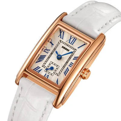 Классические женские часы Skmei 2297RGWT Rose Gold-White