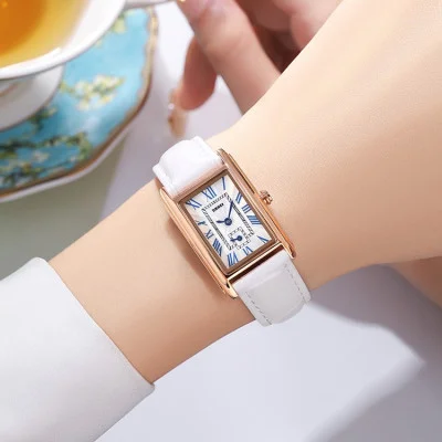 Классические женские часы Skmei 2297RGWT Rose Gold-White