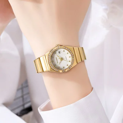 Жіночий класичний годинник Skmei 2342GD Gold