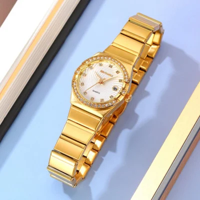 Жіночий класичний годинник Skmei 2342GD Gold