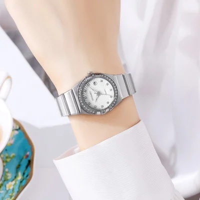 Жіночий класичний годинник Skmei 2342SI Silver
