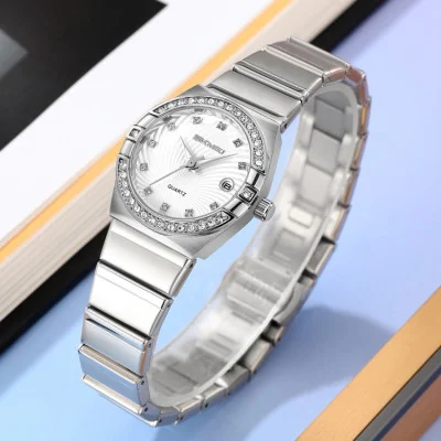 Жіночий класичний годинник Skmei 2342SI Silver