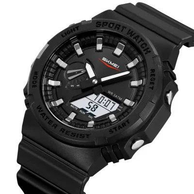 Спортивные мужские часы Skmei 2351BKWT Black-White