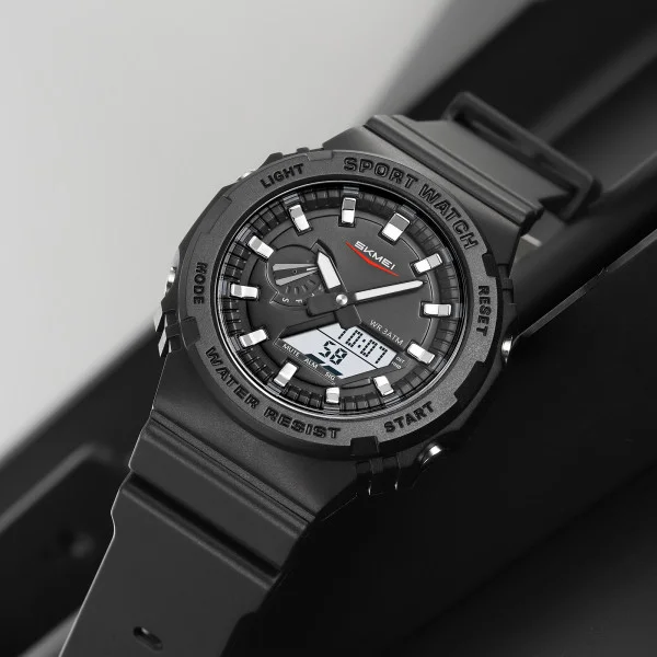 Спортивний чоловічий годинник Skmei 2351BKWT Black-White фото 5