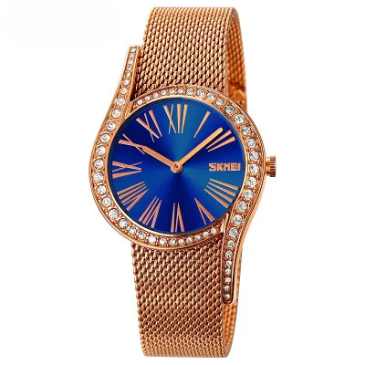 Класичний жіночий годинник Skmei 9252BU Blue