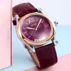 Класичний жіночий годинник Skmei 9265PL Purple фото 4