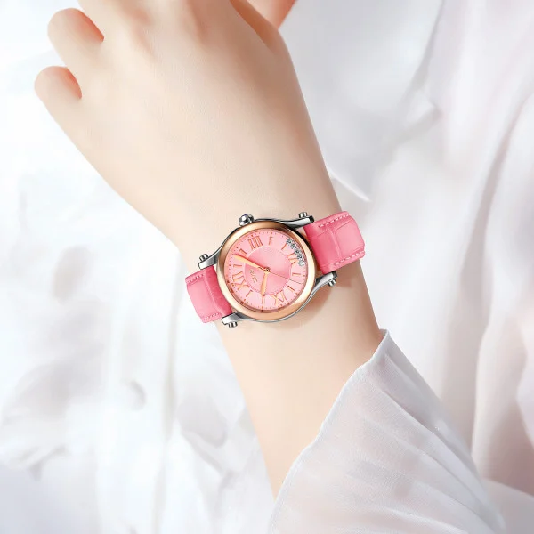 Класичний жіночий годинник Skmei 9265PK Pink фото 4