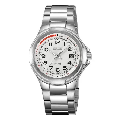 Класичний жіночий годинник Skmei 9320SIWT Silver-White