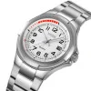 Класичний жіночий годинник Skmei 9320SIWT Silver-White фото 3