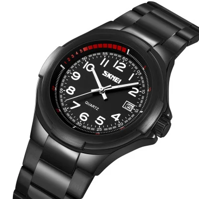Класичний чоловічий годинник Skmei 9320BKBK Black-Black