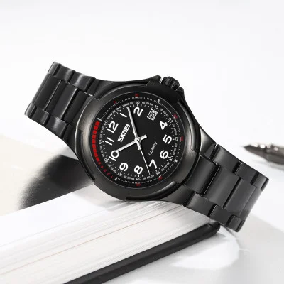 Класичний чоловічий годинник Skmei 9320BKBK Black-Black