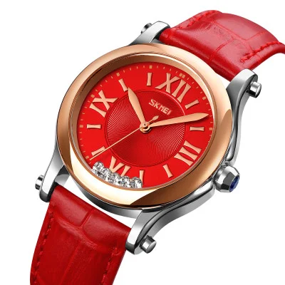 Класичний жіночий годинник Skmei 9265RD Red
