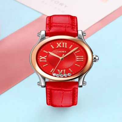 Классические женские часы Skmei 9265RD Red