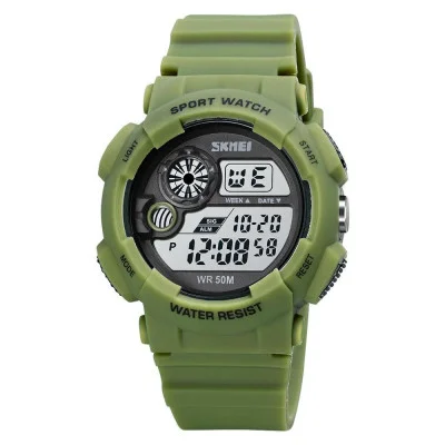Чоловічий годинник Skmei 1718AG Army Green