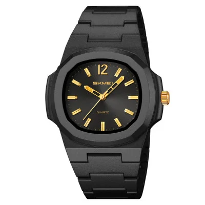 Классические мужские часы Skmei 2382BKGD Black-Gold