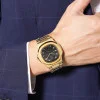 Класичний чоловічий годинник Skmei 2423GD Gold фото 4