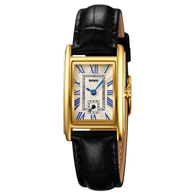 Классические женские часы Skmei 2297GDBK Gold-Black