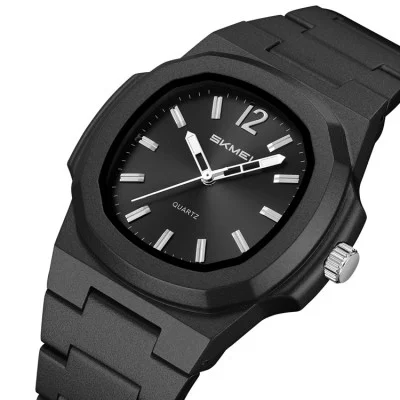 Класичний чоловічий годинник Skmei 2382BKSI Black-Silver