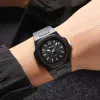 Класичний чоловічий годинник Skmei 2382BKSI Black-Silver фото 4