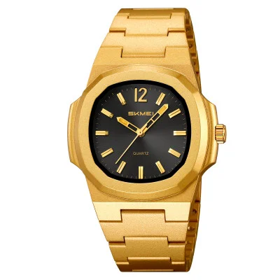 Класичний чоловічий годинник Skmei 2382GD Gold