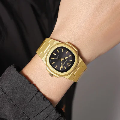Класичний чоловічий годинник Skmei 2382GD Gold