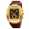 Класичний чоловічий годинник Skmei 9357GDBN Gold-Brown фото 2