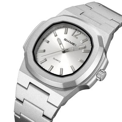 Классические мужские часы Skmei 2382SI Silver