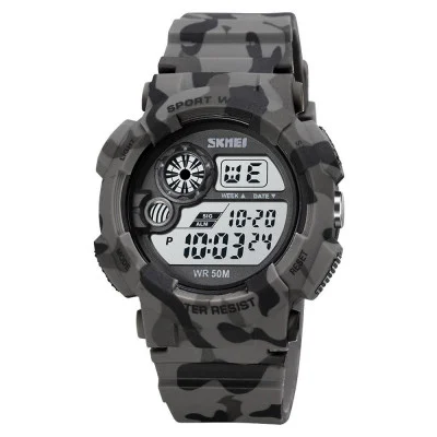 Чоловічий годинник Skmei 1718CMGY Camo Gray
