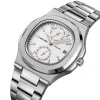 Класичний чоловічий годинник Skmei 2423SISI Silver фото 3