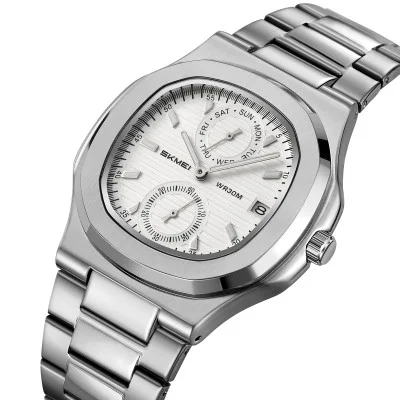 Классические мужские часы Skmei 2423SISI Silver