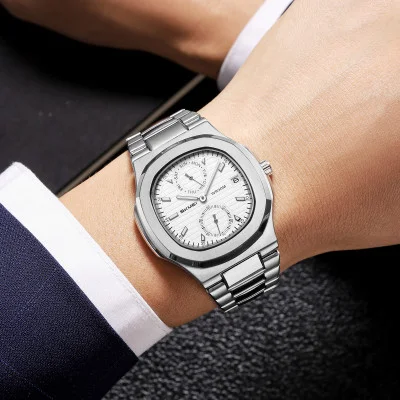 Классические мужские часы Skmei 2423SISI Silver