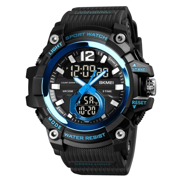 Чоловічий годинник Skmei 1725BU Blue фото 1