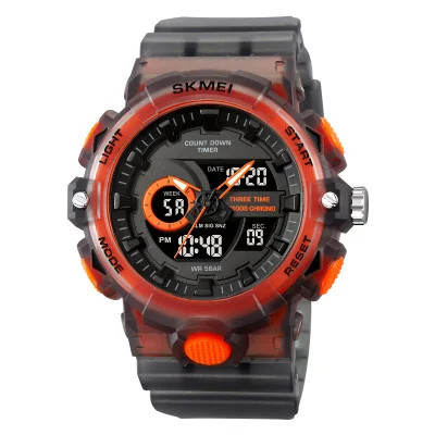 Чоловічий спортивний годинник Skmei 2225OG Orange