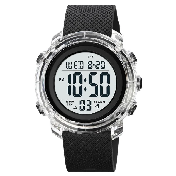 Наручний годинник Skmei 1996BKWT Black-White, сталь, унісекс фото 1