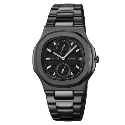 Класичний чоловічий годинник Skmei 2423BK Black