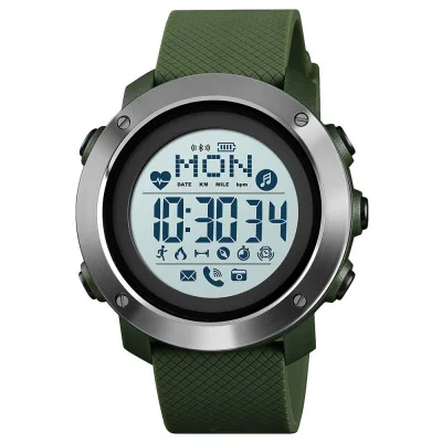 Мужские часы Skmei 1511AG Army-Green Smart Watch + Compass
