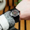 Класичний чоловічий годинник Awarder 025 Sharp All Black фото 3