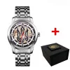 Класичний чоловічий годинник Awarder 025 Sharp Silver Black фото 2