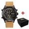 Awarder 017BKBKBR Тризуб золото Black-Black-Light Brown